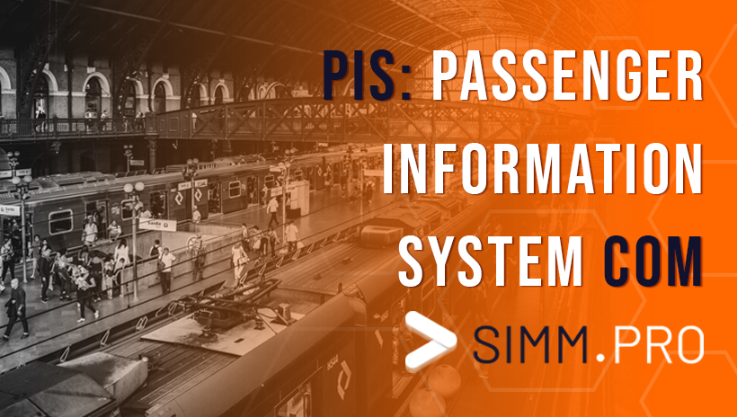 <strong>PIS: Passenger Information System com SIMM.PRO</strong>