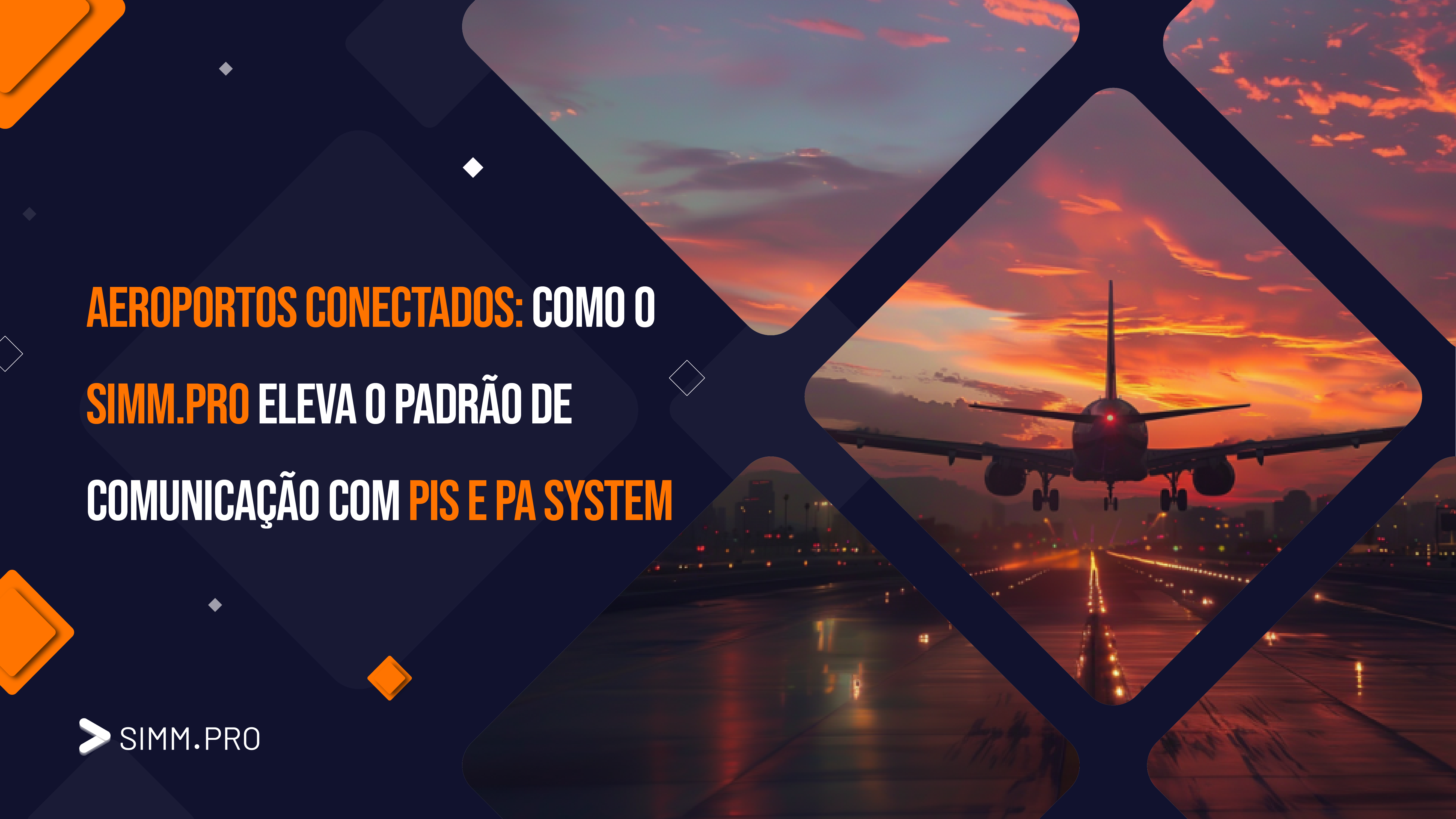 Aeroportos Conectados: Como o SIMM.PRO Eleva o Padrão de Comunicação com PIS e PA System