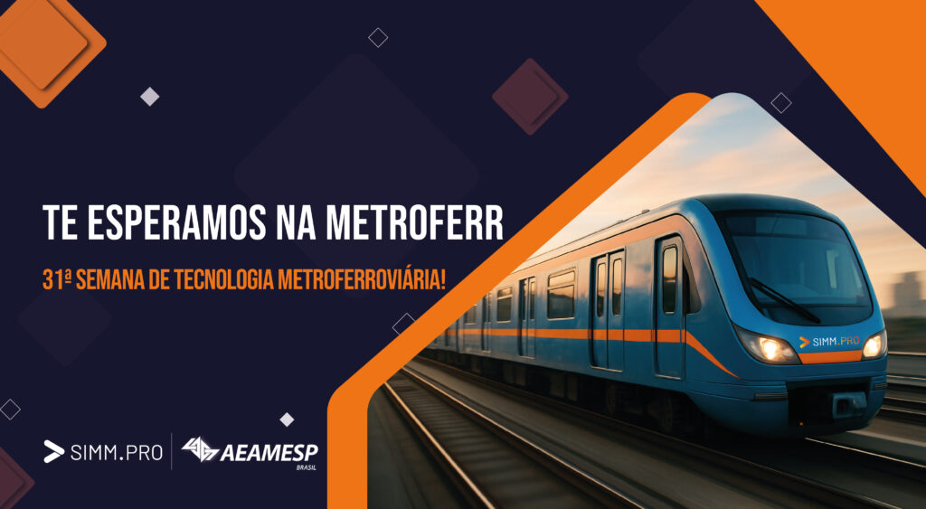 Te esperamos na 31ª Semana de Tecnologia Metroferroviária!